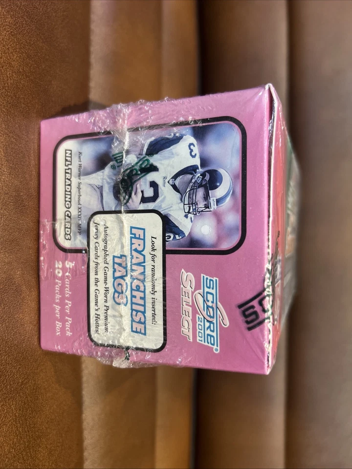 Score 2001 Football Sealed (Drew Brees/Mike Vick RC) - Image 4 of 4