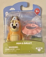 MUM  BALLET Bluey Story Starter Pack BRAND NEW Sealed Figure Toy Ludo