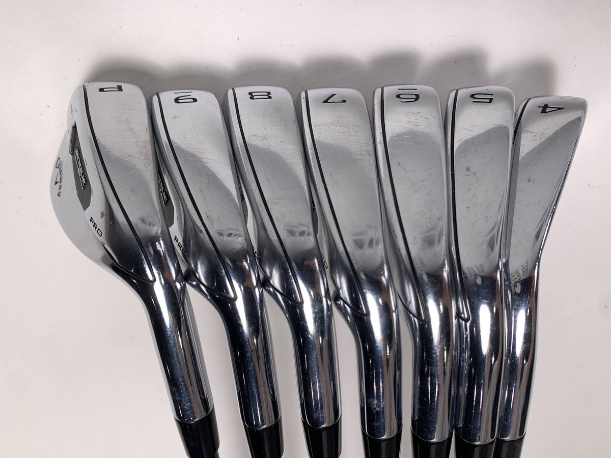 Callaway Rogue ST Pro Iron Set 4-PW Tensei White AV Series 75g