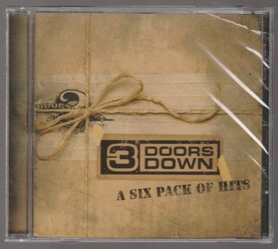 3 DOORS DOWN cd ''A Six Pack Of Hits'' 2008 NEW Sealed 6 Trax Rock 602517892583*
