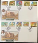 GB FDC Rudyard Kipling Centenary 2002 Buckingham First Day Covers set of 2