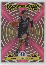 2022 Panini Chronicles Draft Picks Gamma Rays Pink Wendell Moore Jr #ZG-WEN 15t9