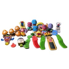 All McDonalds 80s Changeables Fry Guys Kids Combs More Happy Meal Toys Lot of 28
