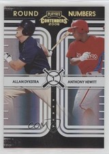 2008 Playoff Contenders Round Numbers Black Allan Dykstra Anthony Hewitt #3 0uw