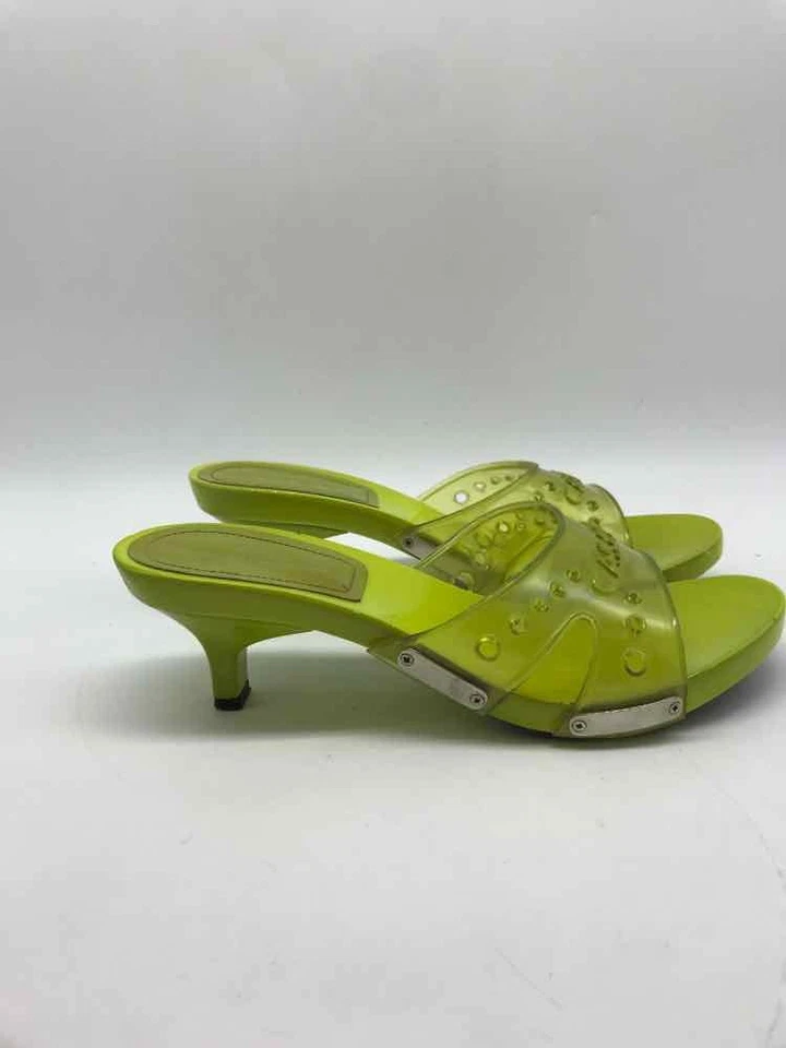 Casadei Green Talla 7 Tacones de mula sin cordones Foto 4 de 4