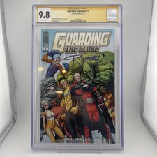 Guarding the Globe #1 CGC SS 9.8 Signed Ryan Ottley 2010 (1 of 4)