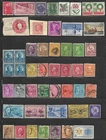 US United States Stamp Packet Lot of 49 Stamps off paper USA Collection used