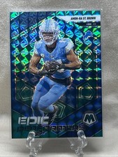 Amon-Ra St. Brown #5 Green Reactive Epic Performers 2025 Panini Mosaic