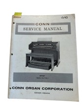 Conn Organ Service Manual Model 716 Type 1 Artist Schematic