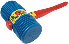 US Toy One Giant Squeaky Circus Carnival Clown Hammer, Colors May Vary