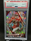 2023 Panini Phoenix Football Patrick Mahomes II PSA 10 Silver Seismic Prizm