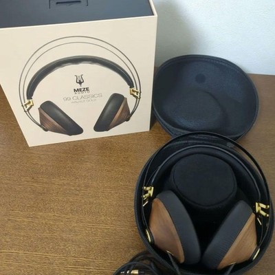MEZE 99 Classics Walnuss Gold Holz Ohrmuscheln ca 10 mal benutzt