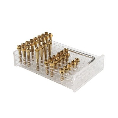 Gold Engine Cover Bolt Kit For BMW S1000RR 2008-2018 Case Screws Set