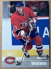 1999-00 Be a Player Memorabilia Silver Patrice Brisebois #182 Montreal Canadiens