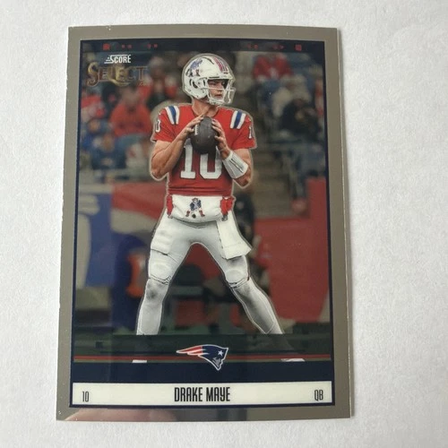 2025 Panini Select Score Select Throwback Drake Maye #11 New England Patriots