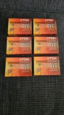 TDK DVC 60 DVM60 Mini DV Digital Video Cassette Tapes Lot Of 6 Superior NEW