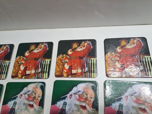 Vintage 1999 MIX MATCHED SET OF 13 COCA COLA CHRISTMAS COASTERS - Picture 3 of 11