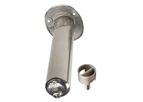 Ce Smith 3930312 C.E. Smith Держатель стержня для скрытого монтажа из нержавеющей стали - 15 градусов