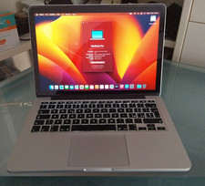 Macbook Pro 13 Retina i5 2.9 Ghz 8/128 GB Mac OS Ventura installato con OpenCore