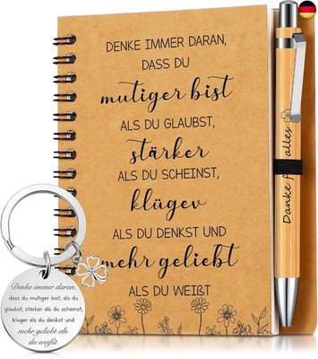 Sinmoe Dankeschön Geschenkset für Kollege Lehrer Mitarbeiter Abschied Geschenk A