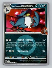 Team Rocket's Honchkrow (Energy Symbol Pattern) 127/217 Ascended Heroes Pokemon