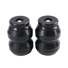 Rear Suspension Rubber Helper Spring Kit Compatible with 2009-2021 Dodge Ram