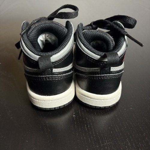 NIKE Air Jordan 1 Mid Toddler Size 5C Sneakers in Shadow Style 640735-096 - Picture 4 of 7