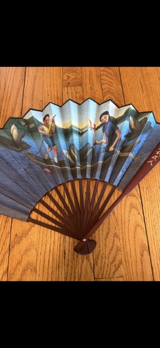 Hand painted Foldin Hand Fan Think of how to benefit others when doing something