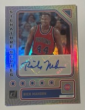 2023-24 Panini Donruss Signature Series Autograph #SS-MAH Rick Mahorn Auto