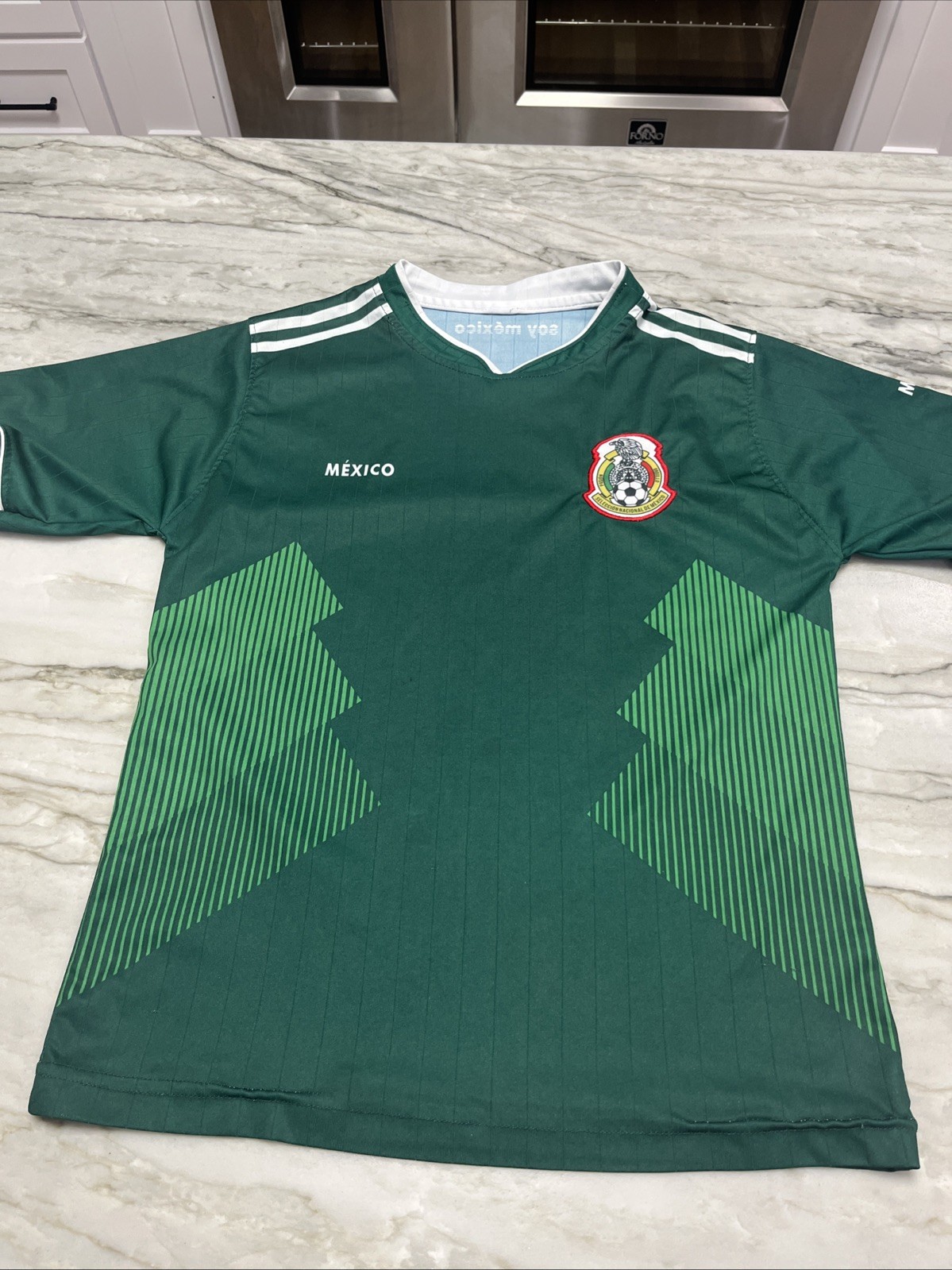 Mexico National Team Soccer Jersey Green Youth Medium selección Verde Fútbol