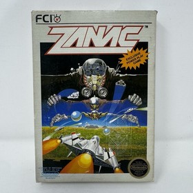 Zanac NES 1987 Nintendo Entertainment System Boxed -Game & Box W/ Foam & Cover