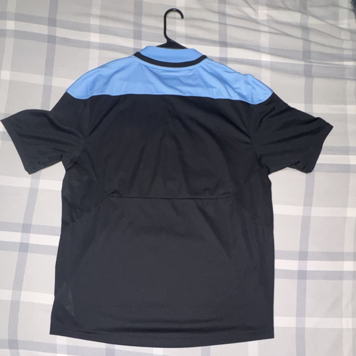 Umbro Manchester City Soccer Jersey XXL Black Light Blue Etihad