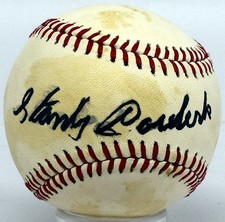   Stan Coveleski Single Signed Baseball 9 JSA LOA (full) 715941