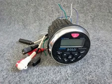 BOSS Audio Systems MGR350B Bluetooth Enabled In Dash Marine Gauge AM/FM Receiver