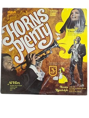 Horns Of Plenty PRS 372 Vinyl LP Record Al Hirt & Boots Randolph Collectors LE