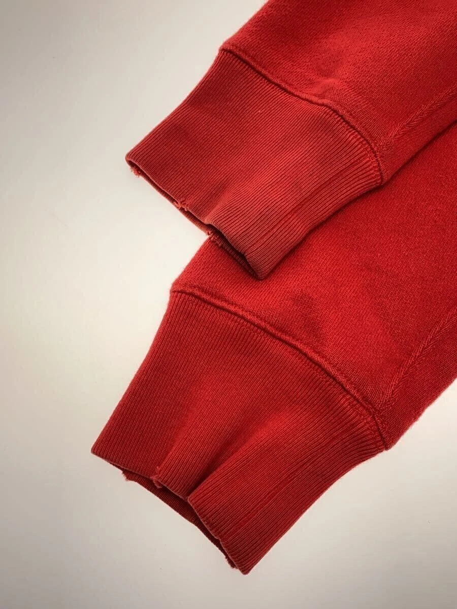 Gucci Felpa con Cappuccio XS Cotone Rosso 463591 X5T93 Emblema Drago Usata