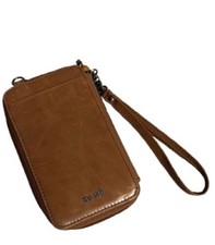 The Sak Silverlake Phone Wallet / Wristlet Brown Leather