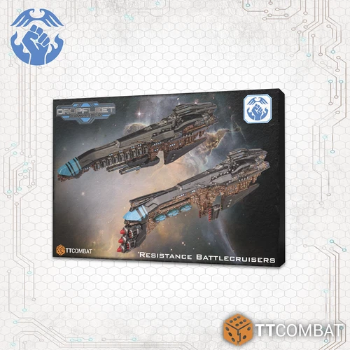 Dropfleet Commander BNIB Resistance Battlecruisers