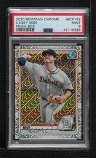 2020 Bowman Chrome Prospects Mega Box Mojo Refractor Casey Mize PSA 9 MINT 01lu
