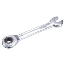 7 mm Stubby Ratcheting Combination Wrench Metric 72 Teeth CR-V Box Ended Tools
