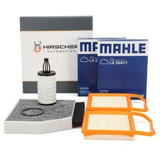 HIRSCHER Filterset für MERCEDES-BENZ W205 C/A205 W213 X/C253 400 450 43AMG M276