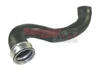 Ladeluftschlauch Links Metzger 2400026 FÜR Mercedes Intercooler Schlauch