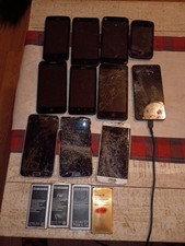 Lot of 10 Samsung/Mixed Cell Phones BROKEN Won  t Turn On Read Info-Parts/Repair  