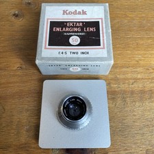 Kodak Ektar 2 Inch / 50mm f4.5 Enlarger Lens - Boxed
