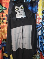 Halloween Costume Gorilla Zip Up One Piece Size Adult X Large Womem