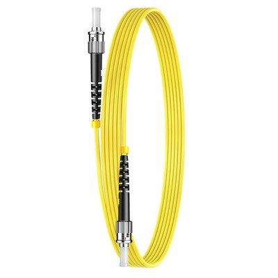 10m/33ft OS2 ST To ST Single Mode Fiber Patch Cable Simplex SM LSZH Cord