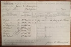 James Mansfield 16th 11th Massachusetts Infantry WIA Gettysburg Civil War Doc