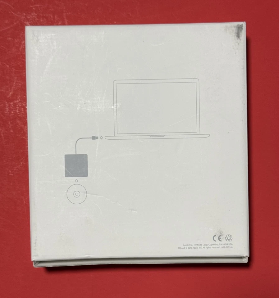 Apple A1379 MD564LL/A MacBook USB SuperDrive Tested Works Perfect IOB - Image 2 of 4