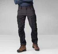 Fjallraven mens Keb trousers - G1000 walking/hiking - Black Outdoor Size 56
