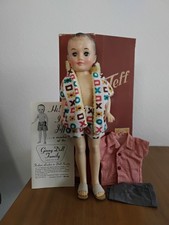 Vintage '50's 10 1/2” Vogue Ginny Family Jill BF Jeff Teen Doll Extra Outfit Box